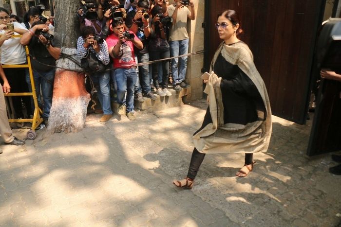 Celebrities Pay Condolence To Actress Sridevi Photos Exclusive