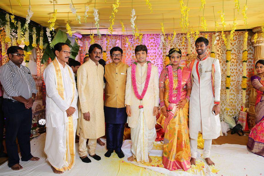 Celebrities Photos At Prabhu Thej and Varsha Wedding