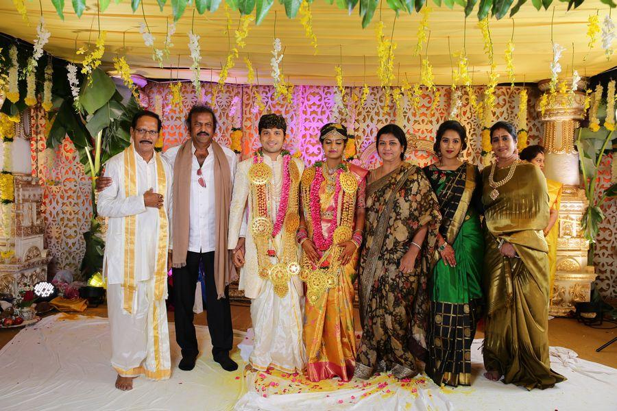Celebrities Photos At Prabhu Thej and Varsha Wedding