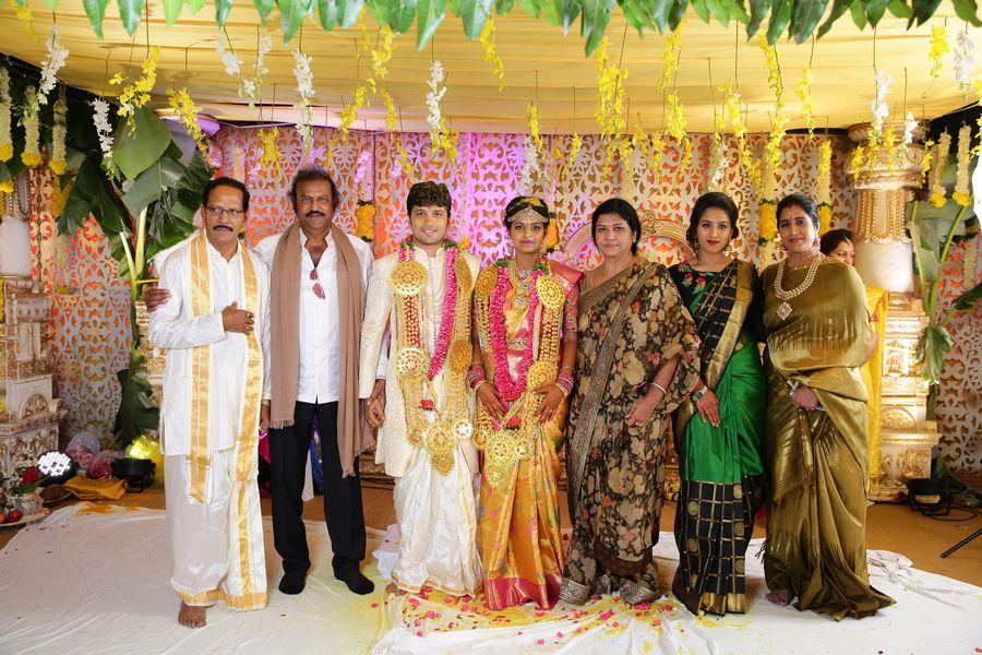 Celebrities Photos At Prabhu Thej and Varsha Wedding