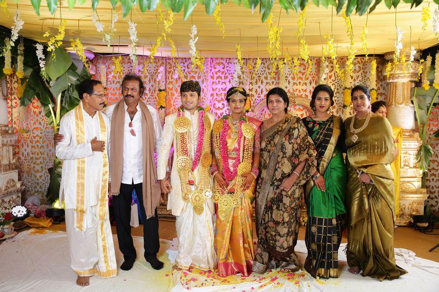 Celebrities Photos At Prabhu Thej and Varsha Wedding