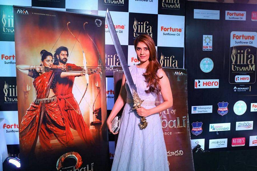 Celebrities Stills At Baahubali 2 VR Zone At IIFA