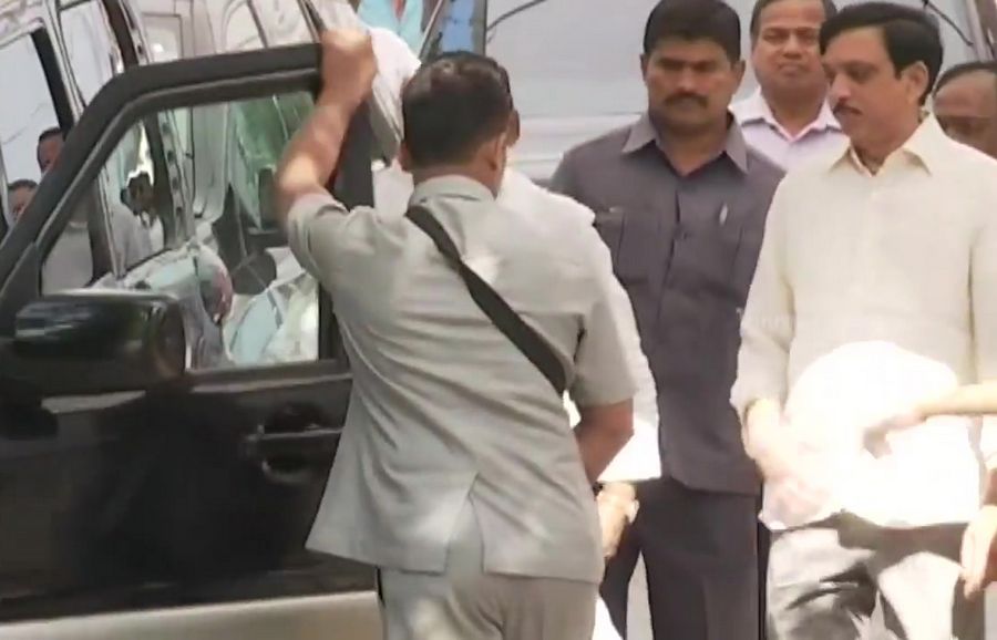 Celebrities at Dil Raju Wife Anitha Funeral
