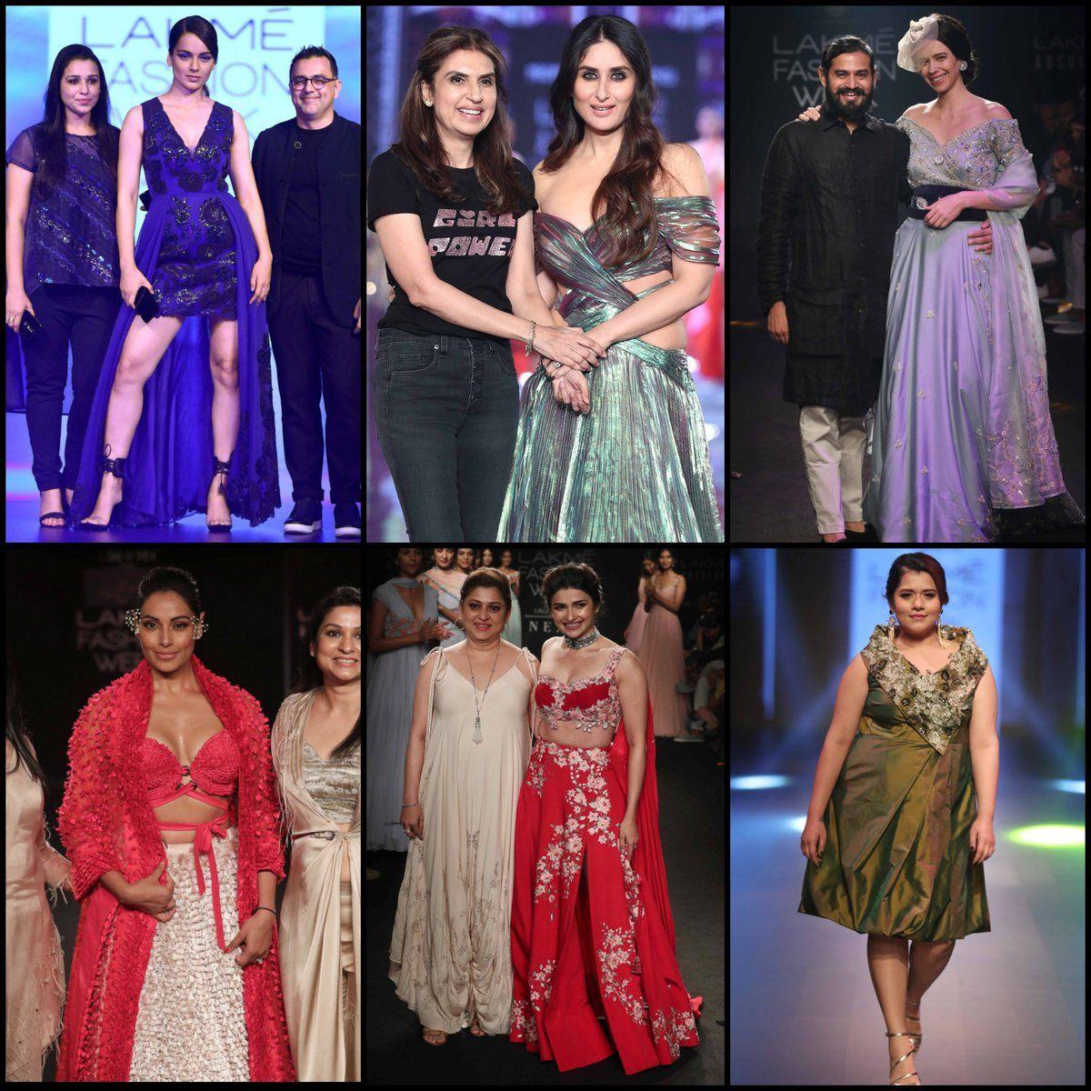 Celebrities at Lakme Fashion Week 2018 Photos