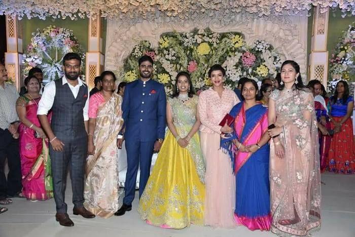 Celebrities at Paritala Sneha Ring Ceremony Photos