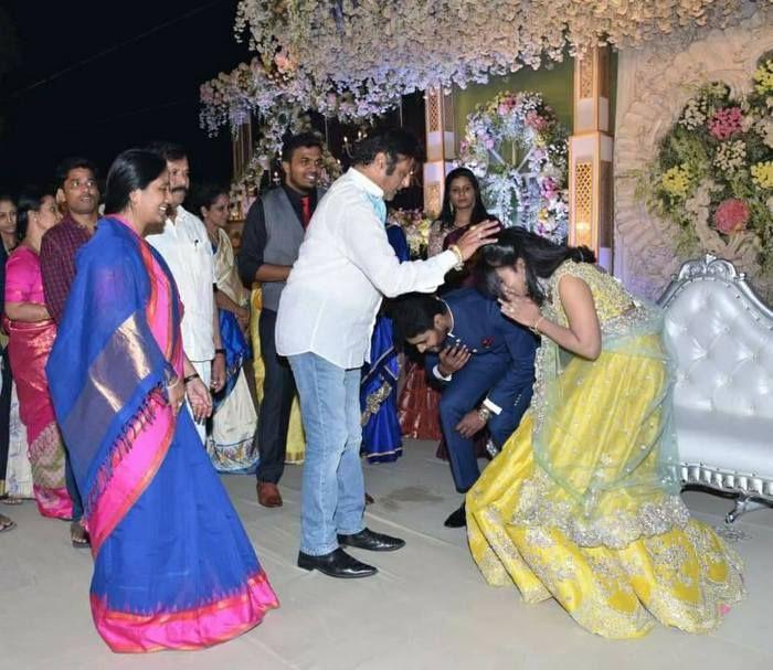 Celebrities at Paritala Sneha Ring Ceremony Photos
