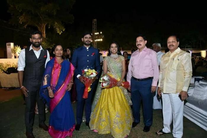 Celebrities at Paritala Sneha Ring Ceremony Photos