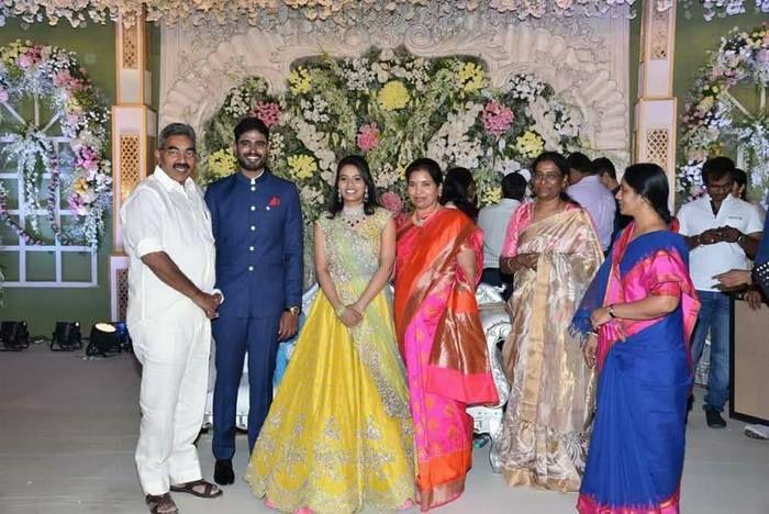 Celebrities at Paritala Sneha Ring Ceremony Photos