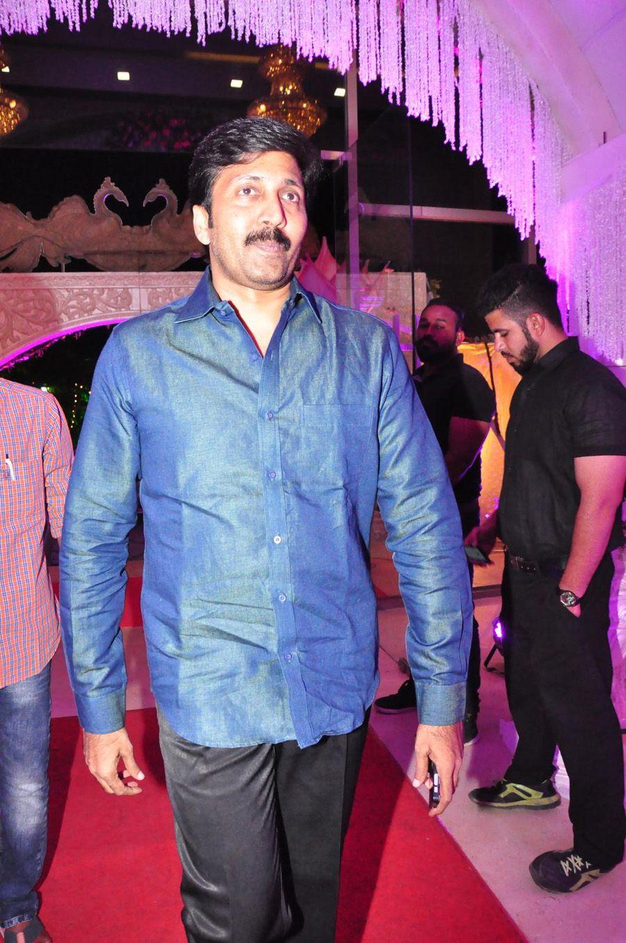 Celebrities at Producer Raja Reddy Son Wedding Reception