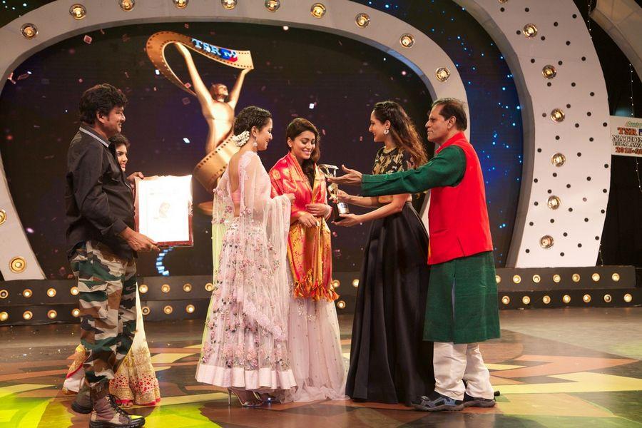 Celebrities at TSR TV9 Movie Awards Function