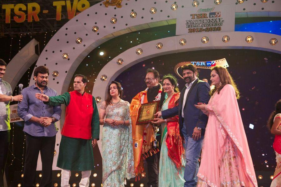 Celebrities at TSR TV9 Movie Awards Function