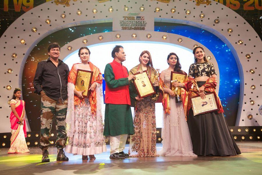 Celebrities at TSR TV9 Movie Awards Function