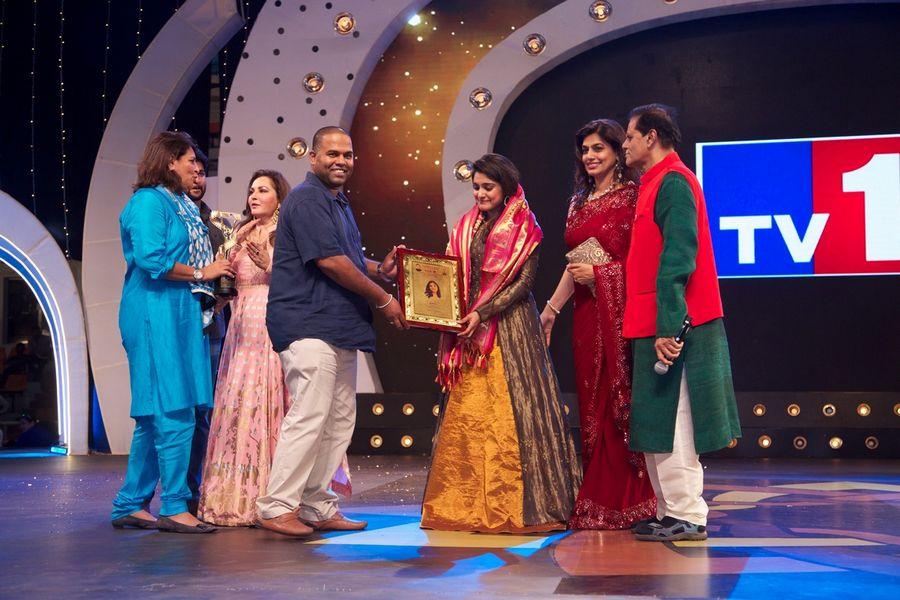 Celebrities at TSR TV9 Movie Awards Function