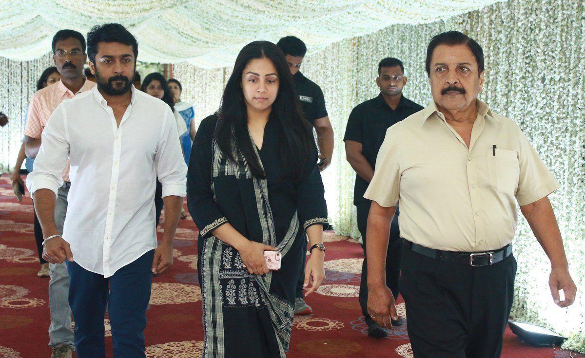Celebrities attend Sridevi Prayer Meetings in Chennai Photos
