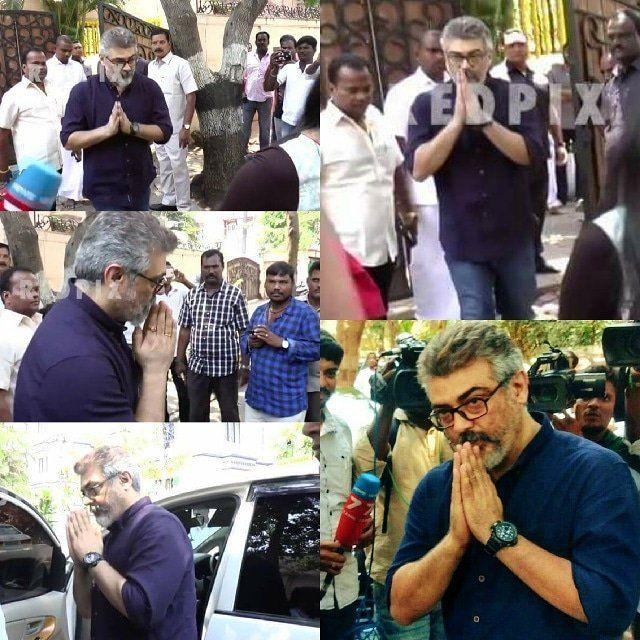 Celebrities attend Sridevi Prayer Meetings in Chennai Photos