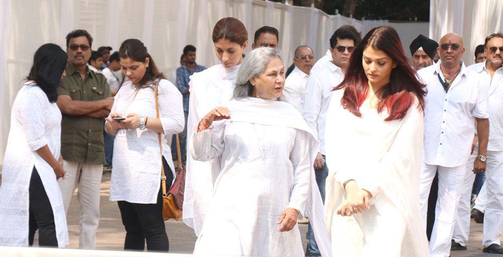 Celebrities pay homage to Sridevi Photos