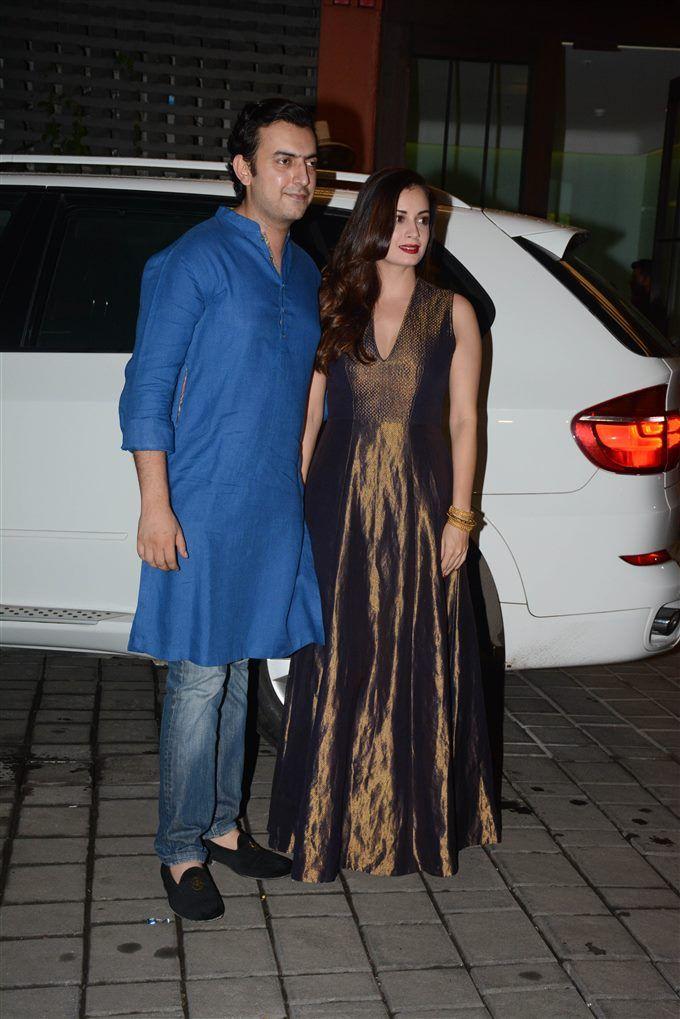 Celebs At Arpita Khan Diwali Bash 2017 Photos