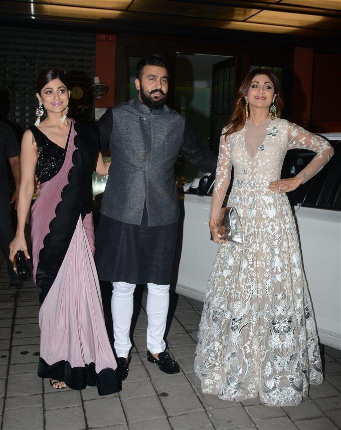 Celebs At Arpita Khan Diwali Bash 2017 Photos