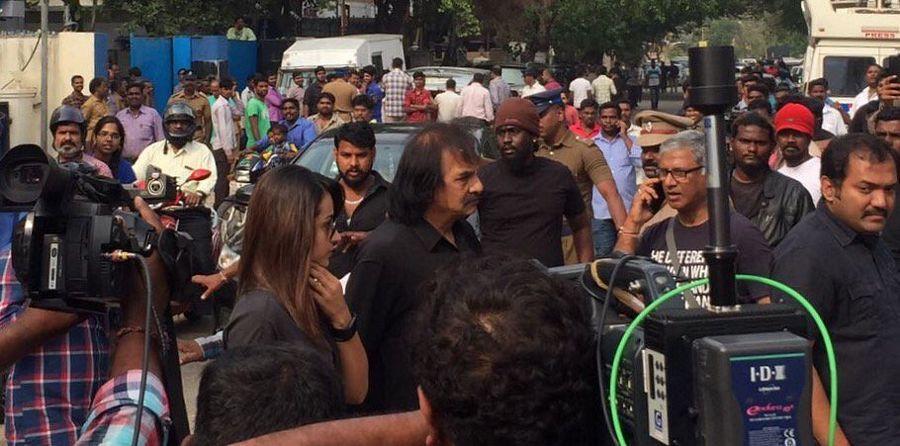 Celebs At Nadigar Sangam’s Protest For Jallikattu Photos