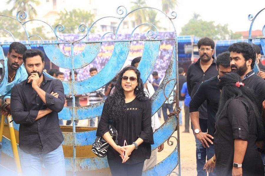 Celebs At Nadigar Sangam’s Protest For Jallikattu Photos