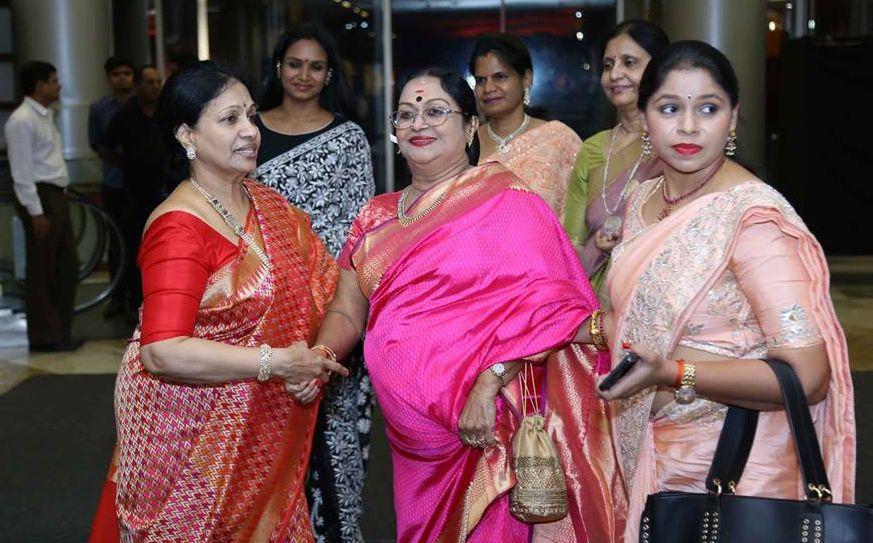 Celebs At TSR Grandson Anirudh wedding Sangeeth event Photos