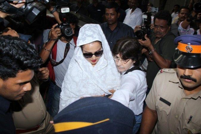 Celebs Pay Last Respect Sridevi At Her Residence Photos