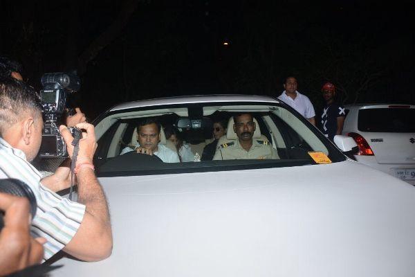 Celebs Pay Last Respect Sridevi At Her Residence Photos