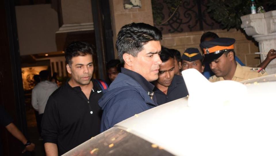 Celebs Pay Last Respect Sridevi At Her Residence Photos