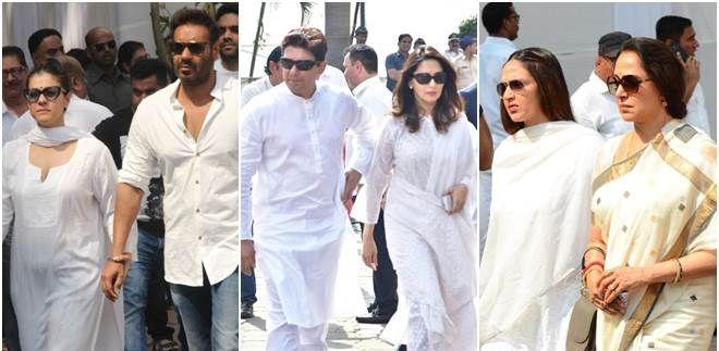 Celebs arrive at the Lokhandwala Sports Club to pay last respects to Sridevi