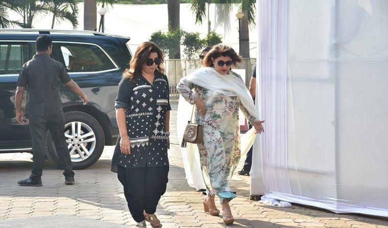 Celebs arrive at the Lokhandwala Sports Club to pay last respects to Sridevi