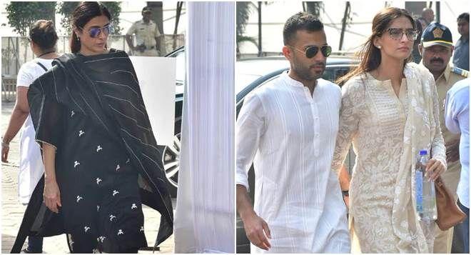 Celebs arrive at the Lokhandwala Sports Club to pay last respects to Sridevi