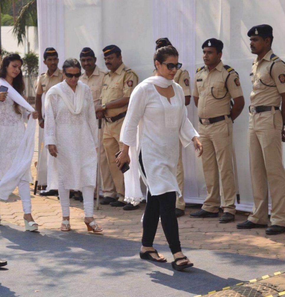 Celebs arrive at the Lokhandwala Sports Club to pay last respects to Sridevi