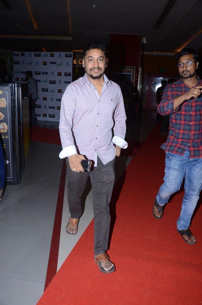 Celebs at Abhimanyudu Movie Premiere Show Photos