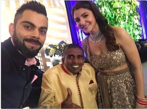 Celebs at Anushka & Virat Kohli Wedding Reception Photos