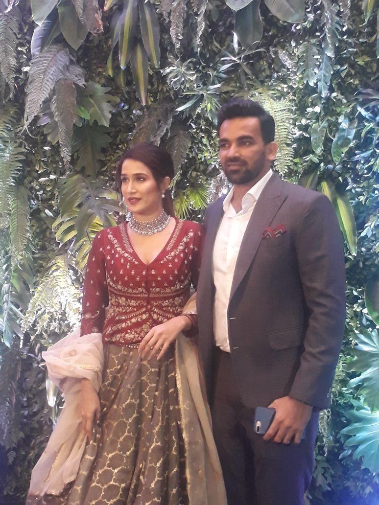 Celebs at Anushka & Virat Kohli Wedding Reception Photos