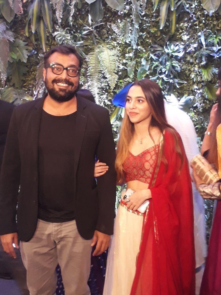 Celebs at Anushka & Virat Kohli Wedding Reception Photos