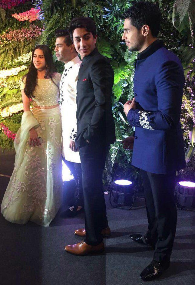 Celebs at Anushka & Virat Kohli Wedding Reception Photos