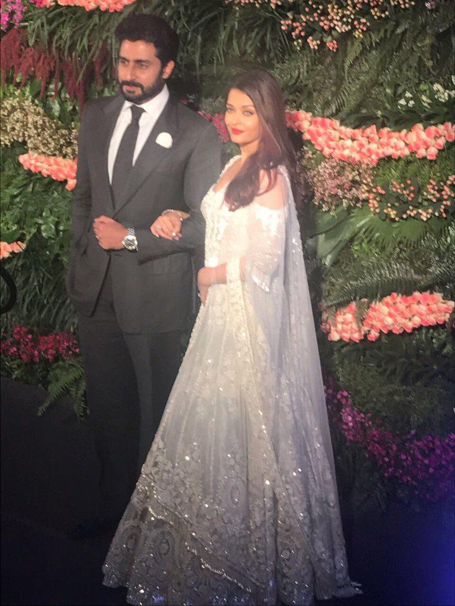 Celebs at Anushka & Virat Kohli Wedding Reception Photos