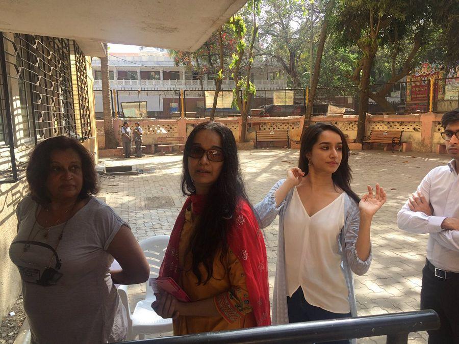 Celebs at BMC Election 2017 Photos