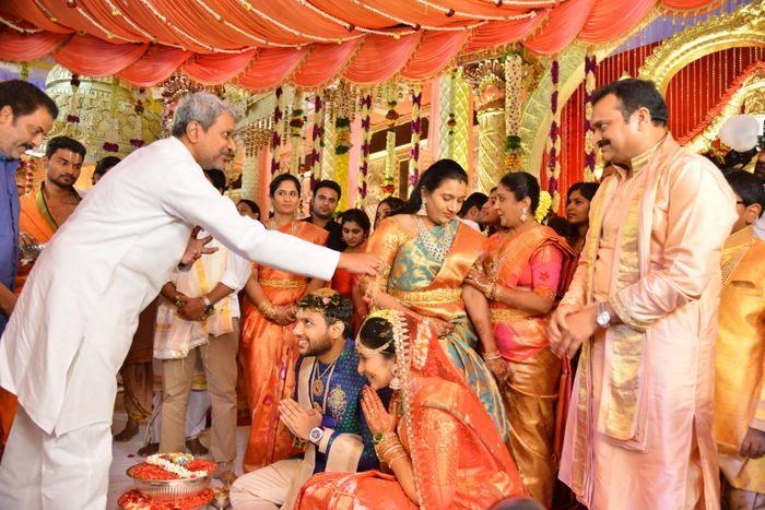 Celebs at Bandla Ganesh's Elder Brother's Daughter's Wedding Photos