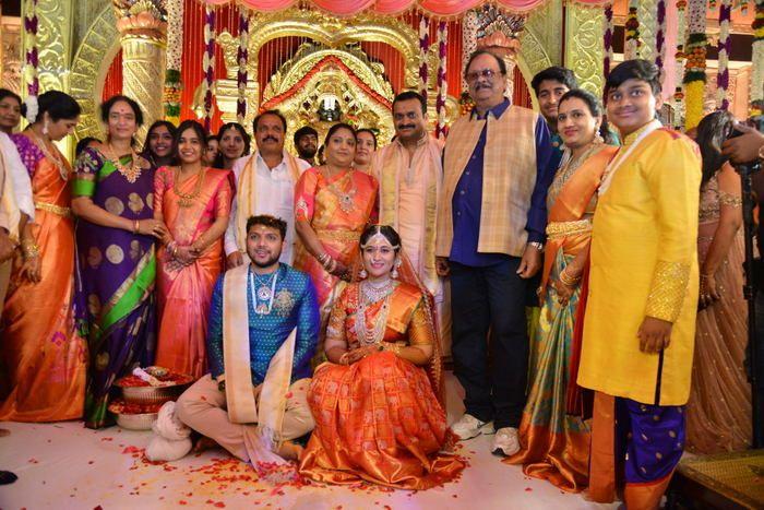 Celebs at Bandla Ganesh's Elder Brother's Daughter's Wedding Photos