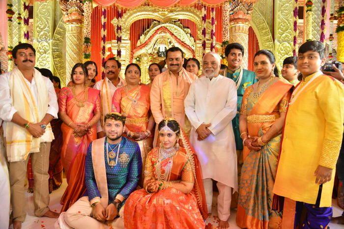 Celebs at Bandla Ganesh's Elder Brother's Daughter's Wedding Photos