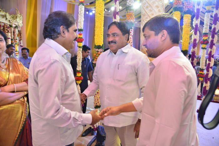 Celebs at Bandla Ganesh's Elder Brother's Daughter's Wedding Photos