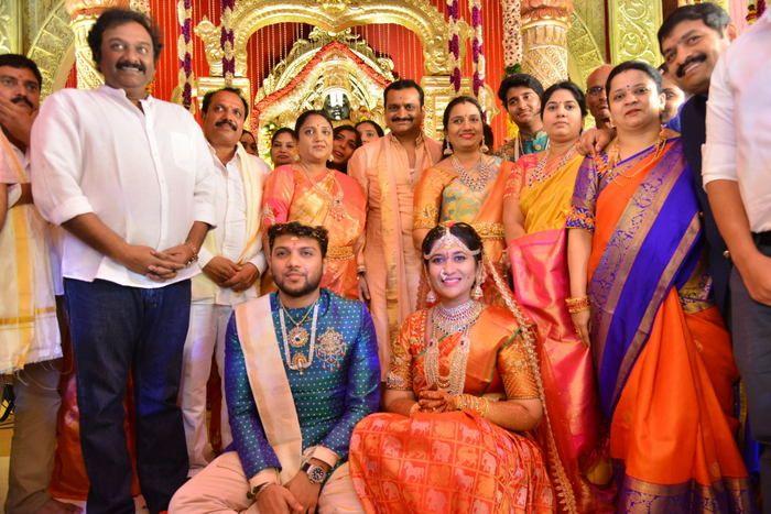 Celebs at Bandla Ganesh's Elder Brother's Daughter's Wedding Photos