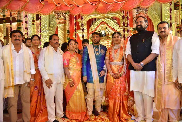 Celebs at Bandla Ganesh's Elder Brother's Daughter's Wedding Photos
