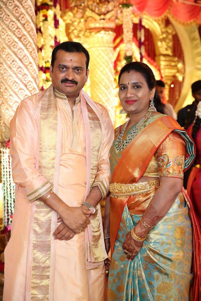 Celebs at Bandla Ganesh's Elder Brother's Daughter's Wedding Photos