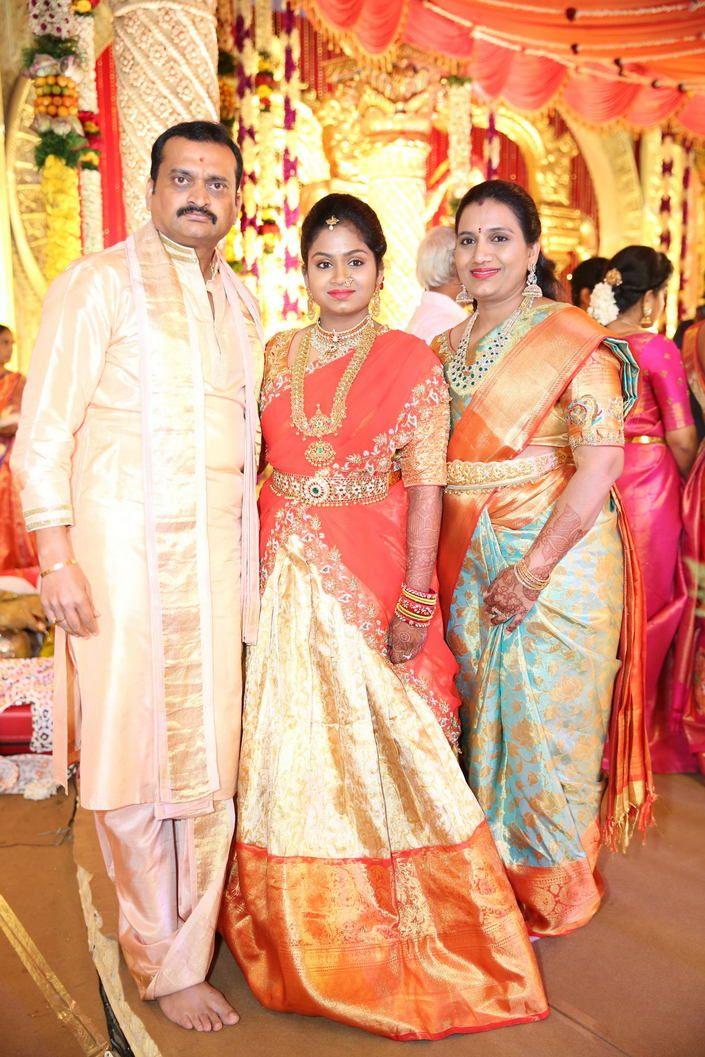 Celebs at Bandla Ganesh's Elder Brother's Daughter's Wedding Photos