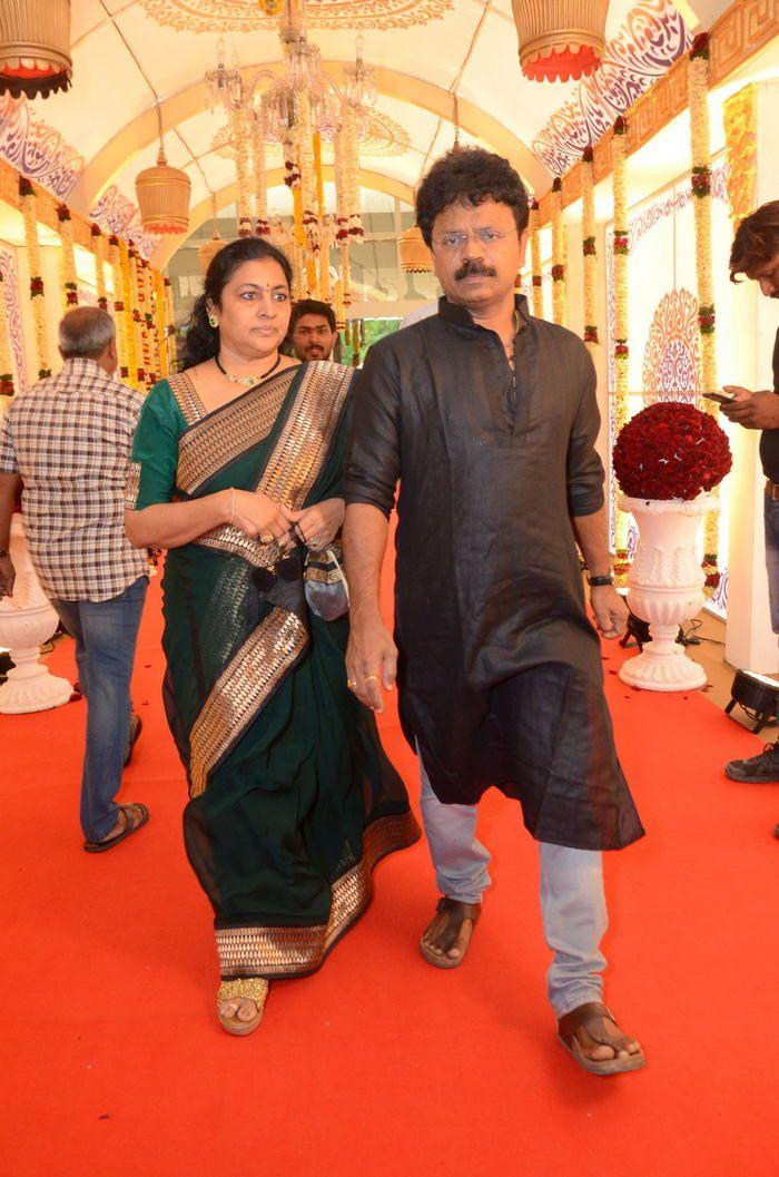 Celebs at Bandla Ganesh's Elder Brother's Daughter's Wedding Photos