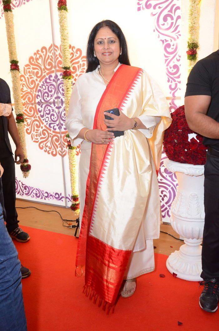 Celebs at Bandla Ganesh's Elder Brother's Daughter's Wedding Photos