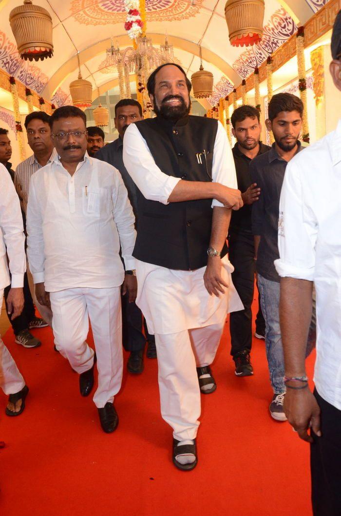 Celebs at Bandla Ganesh's Elder Brother's Daughter's Wedding Photos